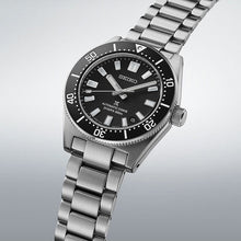 Load image into Gallery viewer, Seiko Prospex 1965 Heritage Divers Automatic Black Dial Silver Steel Strap Watch for Men - SPB453J1