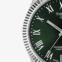Load image into Gallery viewer, Tissot Ballade Powermatic 80 COSC Green Dial Silver Steel Strap Watch for Men - T156.408.11.093.00