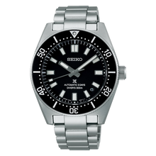 Load image into Gallery viewer, Seiko Prospex 1965 Heritage Divers Automatic Black Dial Silver Steel Strap Watch for Men - SPB453J1