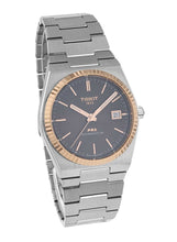 Load image into Gallery viewer, Tissot PRX Powermatic 80 18K Gold Brown Dial Silver Steel Strap Watch for Men - T931.407.41.291.00