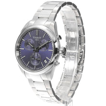 Load image into Gallery viewer, Tissot PR 100 Chronograph Blue Dial Silver Steel Strap Watch for Men - T150.417.11.041.00
