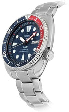Load image into Gallery viewer, Seiko Prospex PADI Special Edition Automatic Blue Dial Silver Steel Strap Watch for Men - SRPE99