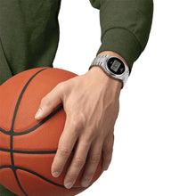 Load image into Gallery viewer, Tissot Digital Quartz Black Dial Silver Steel Strap Watch for Men - T137.463.11.050.00