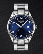 Load image into Gallery viewer, Tissot T-Sport Gent XL Blue Dial Silver Steel Strap Watch for Men - T116.410.11.047.00