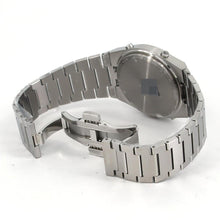 Load image into Gallery viewer, Tissot Digital Quartz Black Dial Silver Steel Strap Watch for Men - T137.463.11.050.00