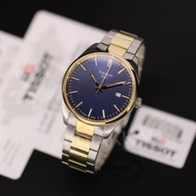Load image into Gallery viewer, Tissot PR 100 Blue Dial Two Tone Steel Strap Watch for Men - T150.410.22.041.00
