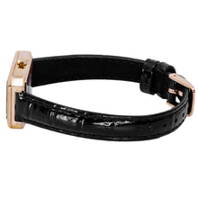 Load image into Gallery viewer, Tissot SRV White Mother of Pearl Dial Black Leather Strap Watch for Women - T160.110.36.113.00