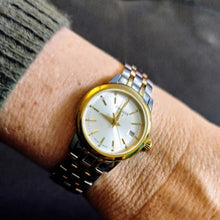 Load image into Gallery viewer, Tissot T Classic Dream Lady Silver Dial Two Tone Steel Strap Watch for Women - T129.210.22.031.00