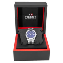 Load image into Gallery viewer, Tissot PRC 100 Solar Quartz Blue Dial Silver Steel Strap Watch for Men - T151.422.11.041.00