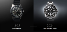 Load image into Gallery viewer, Seiko Prospex 1965 Heritage Divers Automatic Black Dial Silver Steel Strap Watch for Men - SPB453J1