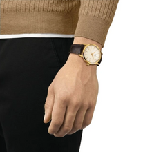 Load image into Gallery viewer, Tissot Classic Dream Ivory Dial Brown Leather Strap Watch for Men - T129.410.36.261.00