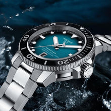 Load image into Gallery viewer, Tissot Seastar 2000 Professional Powermatic 80 Blue Dial Silver Steel Strap Watch for Men - T120.607.11.041.00