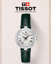 Load image into Gallery viewer, Tissot Bellissima Small Lady Mother of Pearl Dial Green Leather Strap Watch for Women - T126.010.16.113.02
