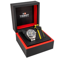 Load image into Gallery viewer, Tissot PR 100 Tour De France Chronograph Black Dial Silver Steel Strap Watch for Men - T150.417.11.051.00
