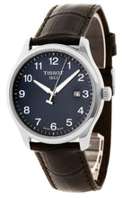 Load image into Gallery viewer, Tissot T-Sport Gent XL Blue Dial Brown Leather Strap Watch for Men - T116.410.16.047.00