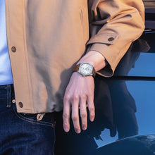 Load image into Gallery viewer, Tissot PRC 100 Solar Quartz Silver Dial Brown Leather Strap Watch for Men - T151.422.16.031.00