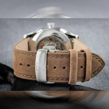 Load image into Gallery viewer, Tissot Chemin des Tourelles Automatic Powermatic 80 Ivory Dial Green Leather Strap Watch for Men - T139.407.16.261.00
