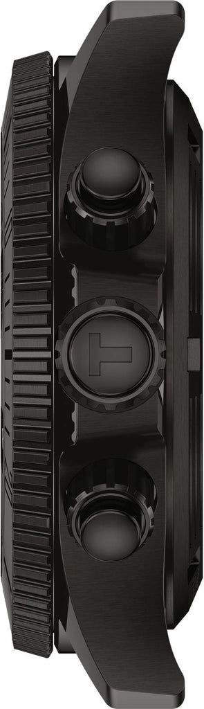 Tissot Seastar 1000 Chronograph Black Dial Black Rubber Strap Watch for Men - T120.217.37.061.00