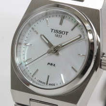 Load image into Gallery viewer, Tissot PRX Quartz Mother of Pearl Dial Silver Steel Strap Watch for Women - T137.010.11.111.00