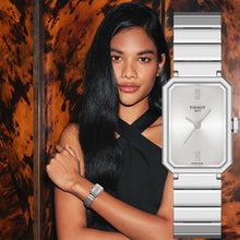 Load image into Gallery viewer, Tissot SRV Silver Dial Silver Steel Strap Watch for Women - T160.110.11.033.00