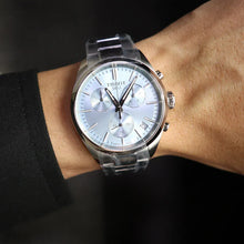 Load image into Gallery viewer, Tissot PR 100 Chronograph Light Blue Dial Silver Steel Strap Watch for Men - T150.417.11.351.00
