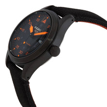 Load image into Gallery viewer, Seiko 5 Sports Flieger Pilot Automatic Black Dial Black Nylon Strap Watch for Men - SRPH33K1