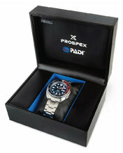 Load image into Gallery viewer, Seiko Prospex Sea Padi Blue Dial Silver Steel Strap Watch for Men - SRPE99K1