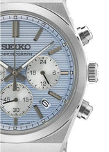 Load image into Gallery viewer, Seiko Conceptual Chronograph Ice Blue Dial Silver Steel Strap Watch for Men - SSB459P1