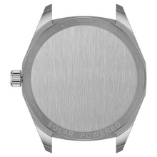 Load image into Gallery viewer, Tissot PRC 100 Solar Quartz Silver Dial Brown Leather Strap Watch for Men - T151.422.16.031.00