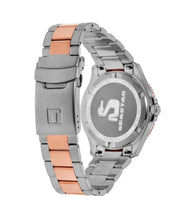 Load image into Gallery viewer, Tissot Seastar 1000 Quartz Black Dial Two Tone Steel Strap Watch for Men - T120.410.22.051.01