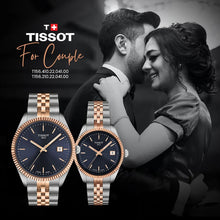 Load image into Gallery viewer, Tissot Ballade Quartz Blue Dial Two Tone Steel Strap Watch for Men - T156.410.22.041.00