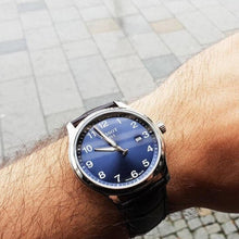 Load image into Gallery viewer, Tissot T-Sport Gent XL Blue Dial Brown Leather Strap Watch for Men - T116.410.16.047.00