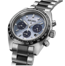 Load image into Gallery viewer, Seiko Prospex Speedtimer Solar Chronograph Limited Edition Blue Dial Two Tone Steel Strap Watch for Men - SSC909