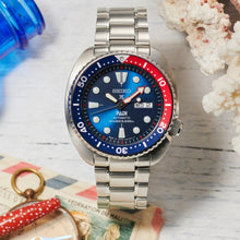 Load image into Gallery viewer, Seiko Prospex Sea Padi Blue Dial Silver Steel Strap Watch for Men - SRPE99K1