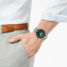Load image into Gallery viewer, Tissot Seastar 1000 Powermatic 80 Automatic Green Dial Silver Mesh Strap Watch for Men - T120.407.11.091.00