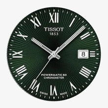 Load image into Gallery viewer, Tissot Ballade Powermatic 80 COSC Green Dial Silver Steel Strap Watch for Men - T156.408.11.093.00