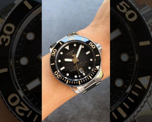 Load image into Gallery viewer, Tissot Seastar 2000 Professional Powermatic 80 Black Dial Black Rubber Strap Watch for Men - T120.607.17.441.01
