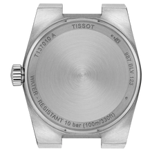 Load image into Gallery viewer, Tissot PRX Quartz Diamonds Black Dial Silver Steel Strap Watch for Women - T137.010.11.056.00