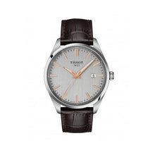 Load image into Gallery viewer, Tissot PR 100 Quartz Silver Dial Black Leather Strap Watch for Men - T150.410.16.031.00