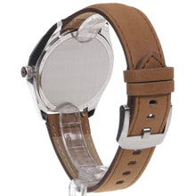 Load image into Gallery viewer, Tissot PRC 100 Solar Quartz Silver Dial Brown Leather Strap Watch for Men - T151.422.16.031.00