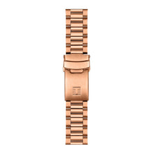 Load image into Gallery viewer, Tissot PRS 516 Chronograph Black Dial Rose Gold Steel Strap Watch for Men - T149.417.33.051.00