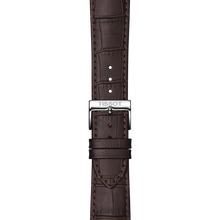 Load image into Gallery viewer, Tissot T Classic Dream Quartz White Dial Brown Leather Strap Watch for Men - T129.410.16.013.00