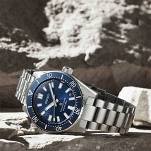 Load image into Gallery viewer, Seiko Prospex 1965 Heritage Diver’s Automatic Blue Dial Silver Steel Strap Watch for Men - SPB451J1