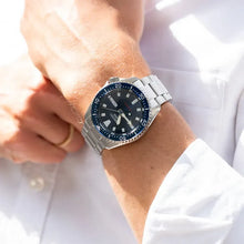 Load image into Gallery viewer, Seiko 5 Sports SKX Automatic Blue Dial Silver Steel Strap Watch for Men - SRPL83K1