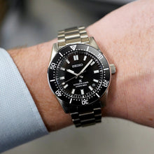 Load image into Gallery viewer, Seiko Prospex 1965 Heritage Divers Automatic Black Dial Silver Steel Strap Watch for Men - SPB453J1