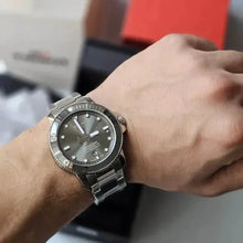 Load image into Gallery viewer, Tissot Seastar 1000 Powermatic 80 Grey Dial Silver Steel Strap Watch for Men - T120.407.11.081.01