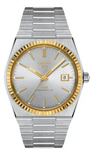 Load image into Gallery viewer, Tissot PRX Powermatic 80 Gold Automatic Silver Dial Silver Steel Strap Watch for Men - T931.407.41.031.01