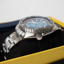 Load image into Gallery viewer, Seiko Prospex US Special Edition Automatic Blue Dial Silver Steel Strap Watch for Men - SRPH59