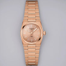 Load image into Gallery viewer, Tissot PRX Diamonds Rose Gold Dial Rose Gold Steel Strap Watch for Women - T137.010.33.506.00