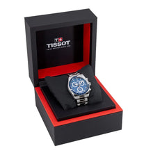 Load image into Gallery viewer, Tissot PR516 Chronograph Blue Dial Silver Steel Strap Watch for Men - T149.417.11.041.00